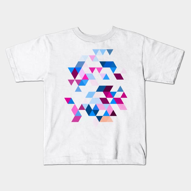 Abstract triangle Kids T-Shirt by Tuye Project